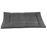 Snug & Cosy Steel Grey Dog Crate Mat, Snug & Cosy, L 91 x 61cm