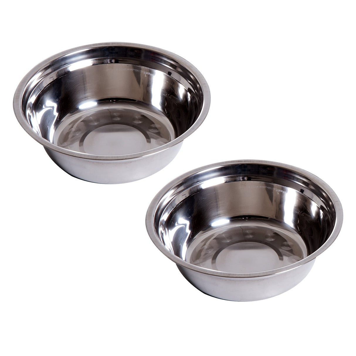 Stainless Steel Pet Feeder 15H cm, PawHut, White