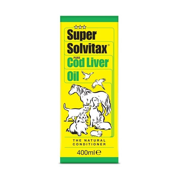 Super Solvitax Pure Cod Liver Oil Liquid, Seven Seas, 3x400ml