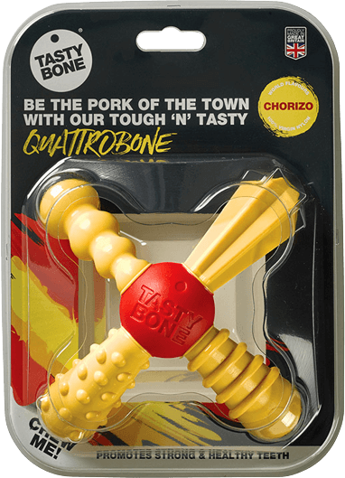 TastyBone QuattroBone | Multi Flavours & Sizes, TastyBone, Chorizo