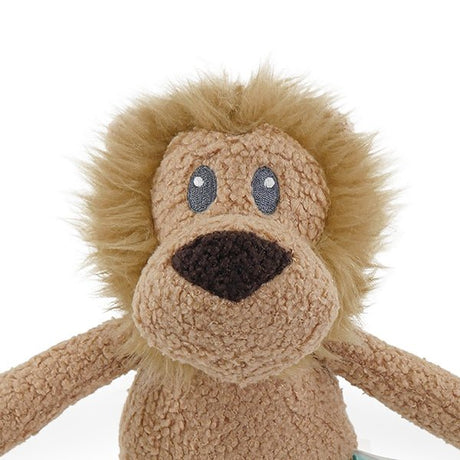 Tufflove Lion Dog Toy x3, Rosewood, Medium