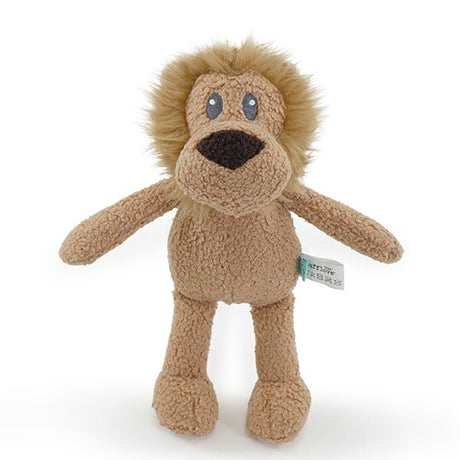 Tufflove Lion Dog Toy x3, Rosewood, Small