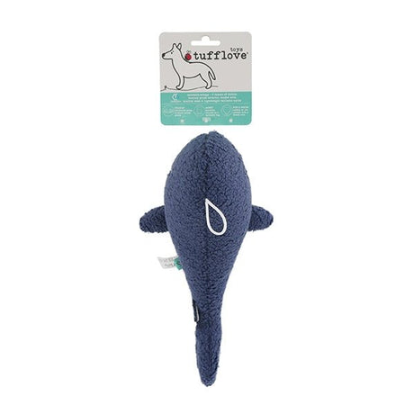 Tufflove Whale Dog Toy x3, Rosewood, Medium