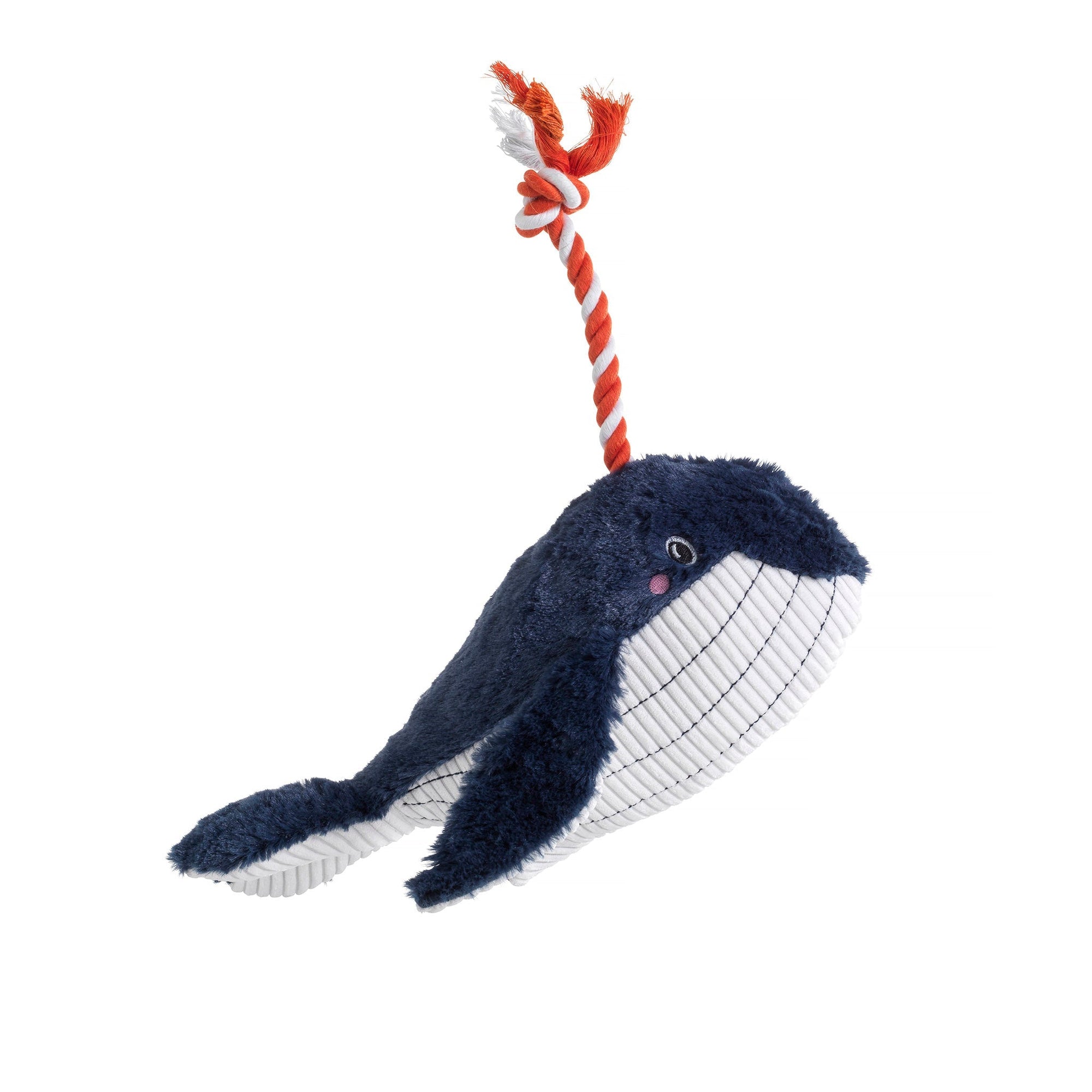 Under the Sea Blue Whale Dog Toy, House of Paws,
