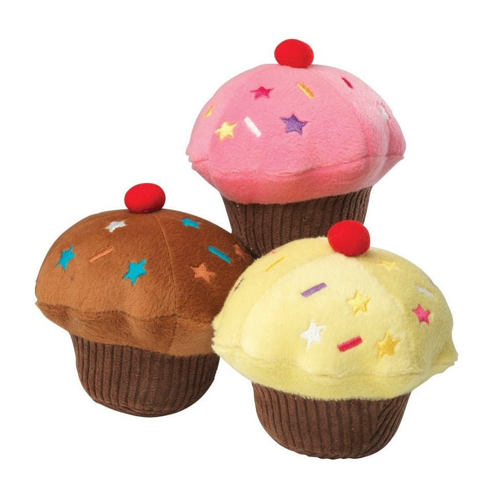 Vanilla Scent Cupcake Chocolate Dog Toy, House of Paws,