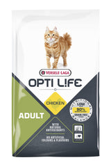 Versele Laga Opti Life Cat Adult Grain Free Chicken, Versele Laga, 7.5 kg