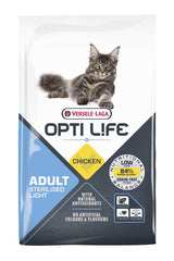 Versele Laga Opti Life Cat Adult Sterilised/Light Grain Free Chicken, Versele Laga, 7.5 kg