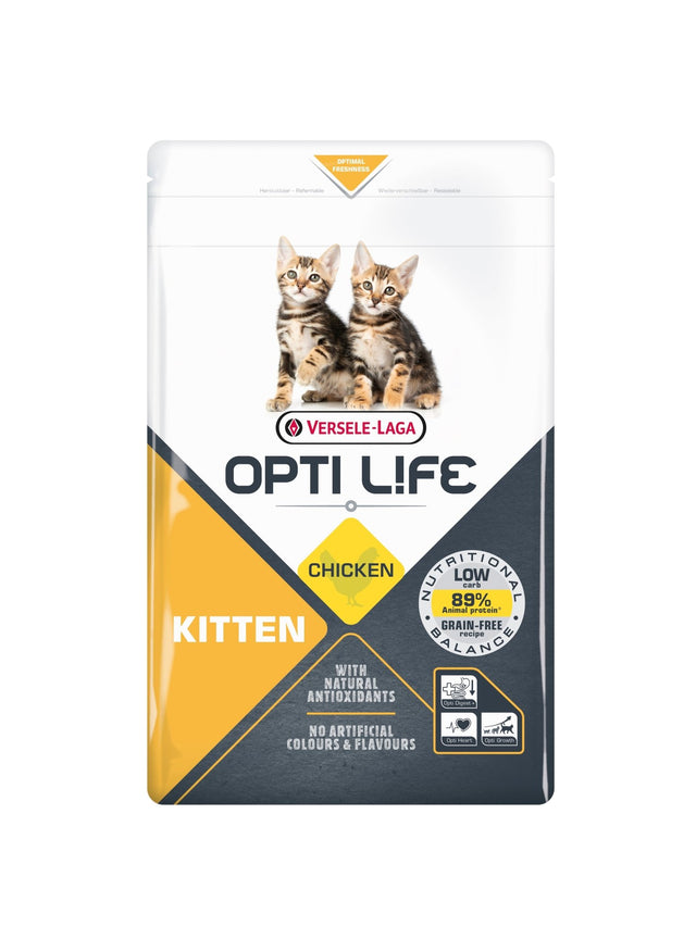 Versele Laga Opti Life Kitten Grain Free Chicken, Versele Laga, 4 x 1kg