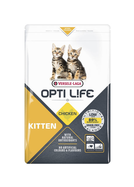 Versele Laga Opti Life Kitten Grain Free Chicken, Versele Laga, 4 x 2.5kg