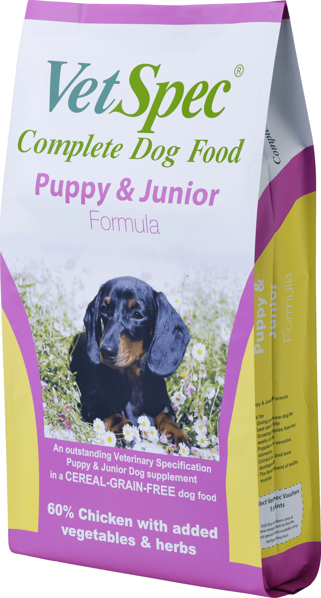 VetSpec Complete Puppy & Junior Chicken, VetSpec, 12 kg