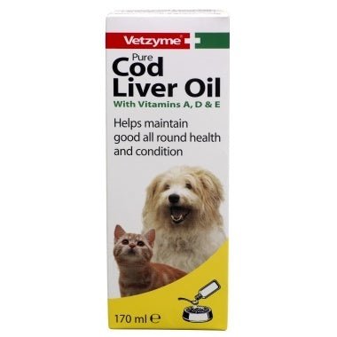 Vetzyme Cod Liver Oil Liquid 3x150ml, Vetzyme,