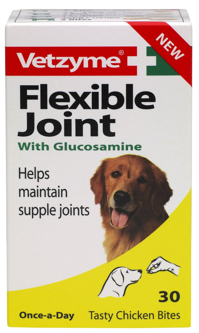 Vetzyme Flexible Joint Tablets 6x30, Vetzyme,