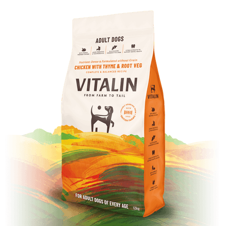 Vitalin Adult Chicken with Thyme & Root Veg, Vitalin, 12 kg