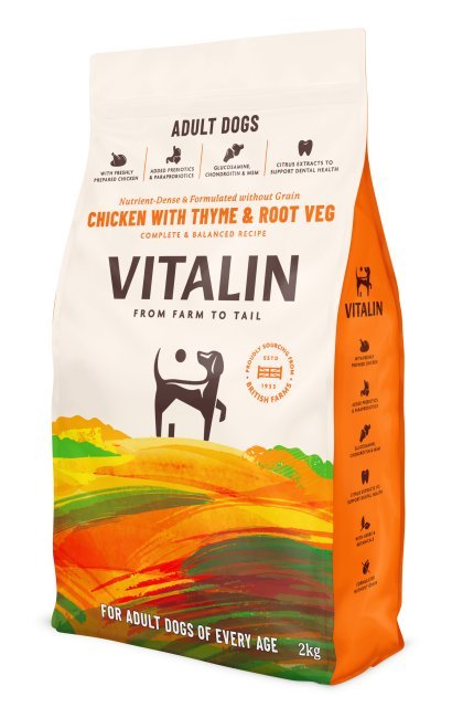 Vitalin Adult Chicken with Thyme & Root Veg, Vitalin, 4x2kg