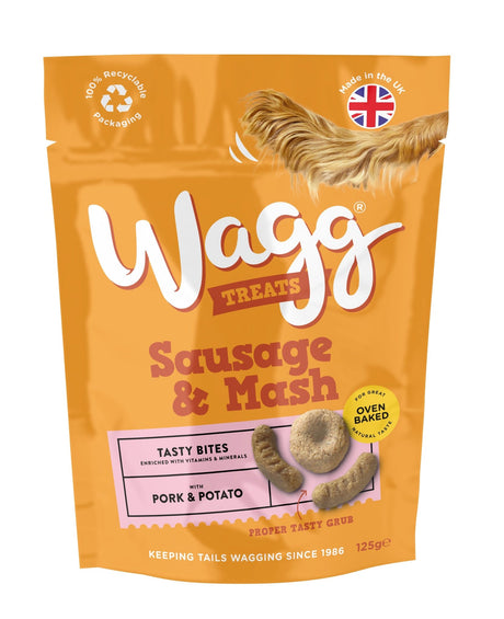 Wagg Sausage & Mash Tasty Bites 7 x 125g, Wagg,