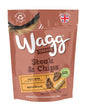 Wagg Steak & Chip Tasty Bites 7 x 125g, Wagg,