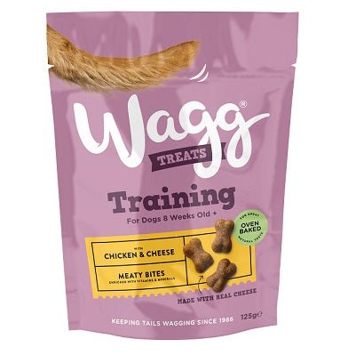 Wagg Training Treats Chicken & Cheese 7 x 125g, Wagg,