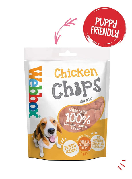 Webbox Chicken Chips 12x40g, Webbox,