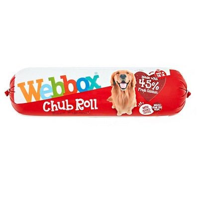 Webbox Chub Roll Adult Beef 15x720g, Webbox,