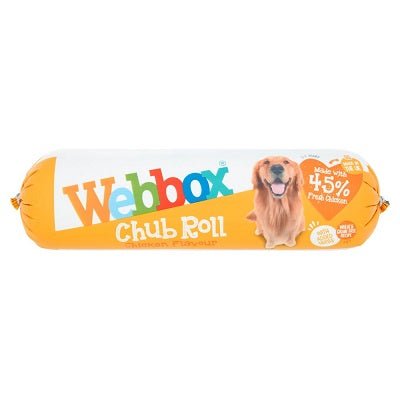 Webbox Chub Roll Adult Chicken 15x720g, Webbox,