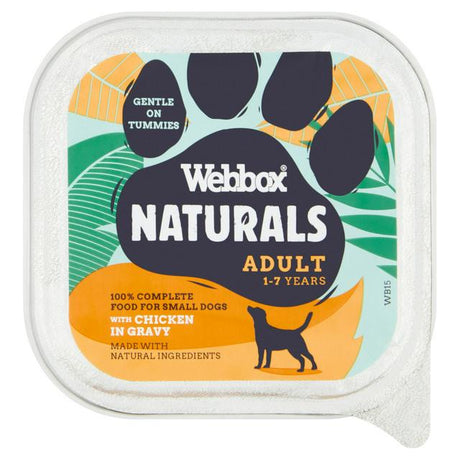 Webbox Naturals Dog Adult Chicken in Gravy 11 x 150g, Webbox,