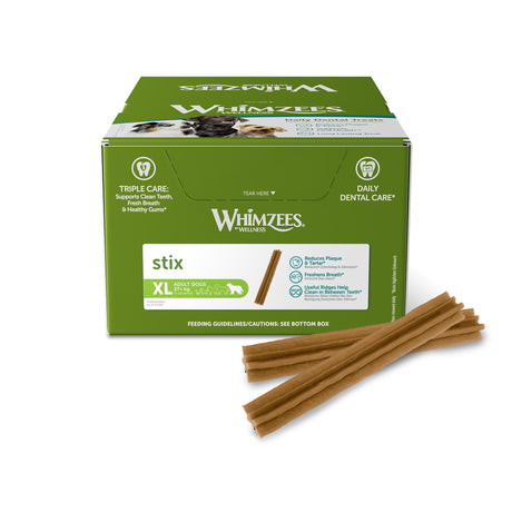 Whimzees Stix Extra Large - Box of 30 x 240mm, Whimzees,