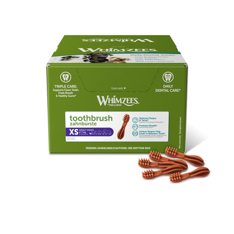 Whimzees Toothbrush Extra Small Box of 350 x 70mm, Whimzees,