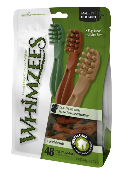 Whimzees Toothbrush XS 6x48 Bags x 70mm, Whimzees,