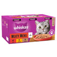 Whiskas 1+ Adult Meaty Menu in Jelly 4x (6x400g), Whiskas,