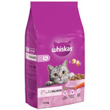 Whiskas Dry 1+ Adult Salmon, Whiskas, 1.9 kg