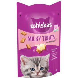 Whiskas Milky Kitten Treats 8 x 55g, Whiskas,