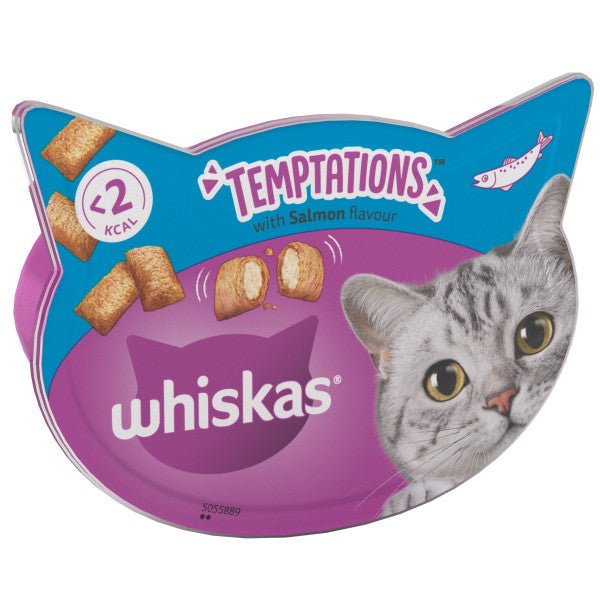 Whiskas Temptations Salmon 8x60g, Whiskas,