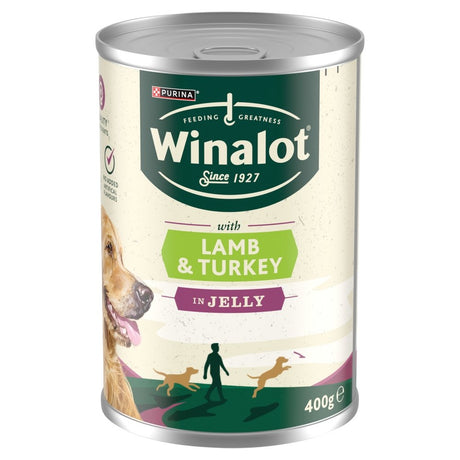 Winalot Classic with Lamb & Turkey in Jelly Tins 12x400g Box, Winalot,