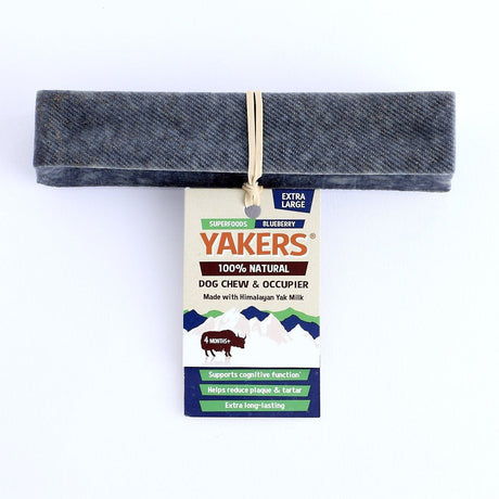 Yakers Blueberry Dog Chew, Yakers, XL